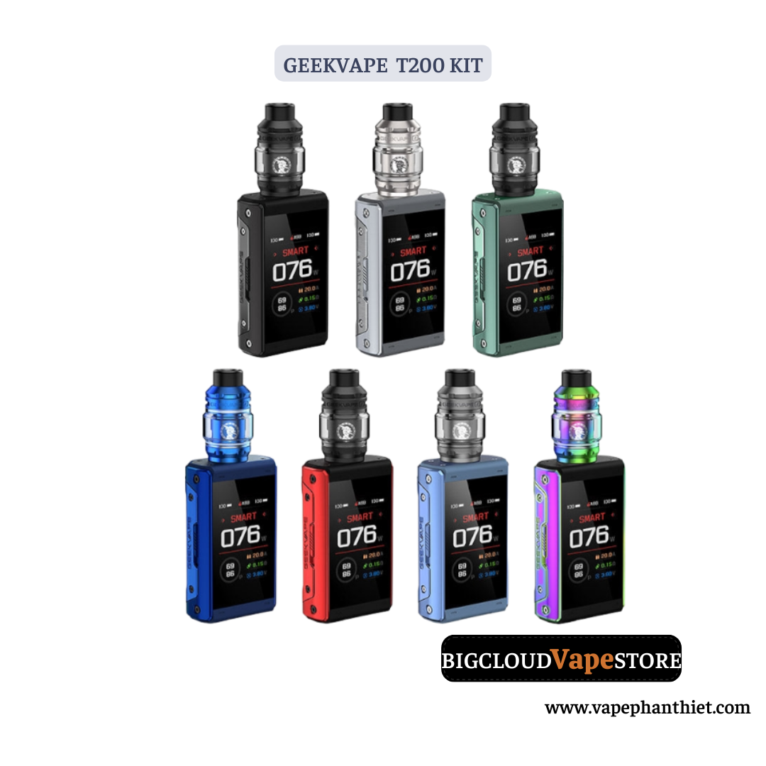 Geekvape T200 (Aegis Touch) 200W – Cảm ứng