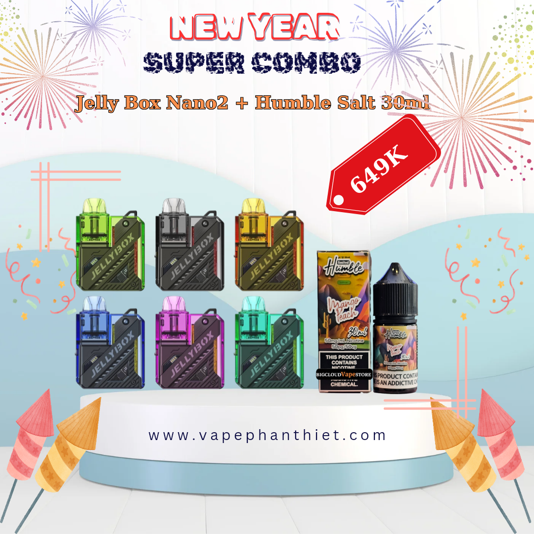 Combo Jelly Box Nano 2 + Humble Salt 30ml