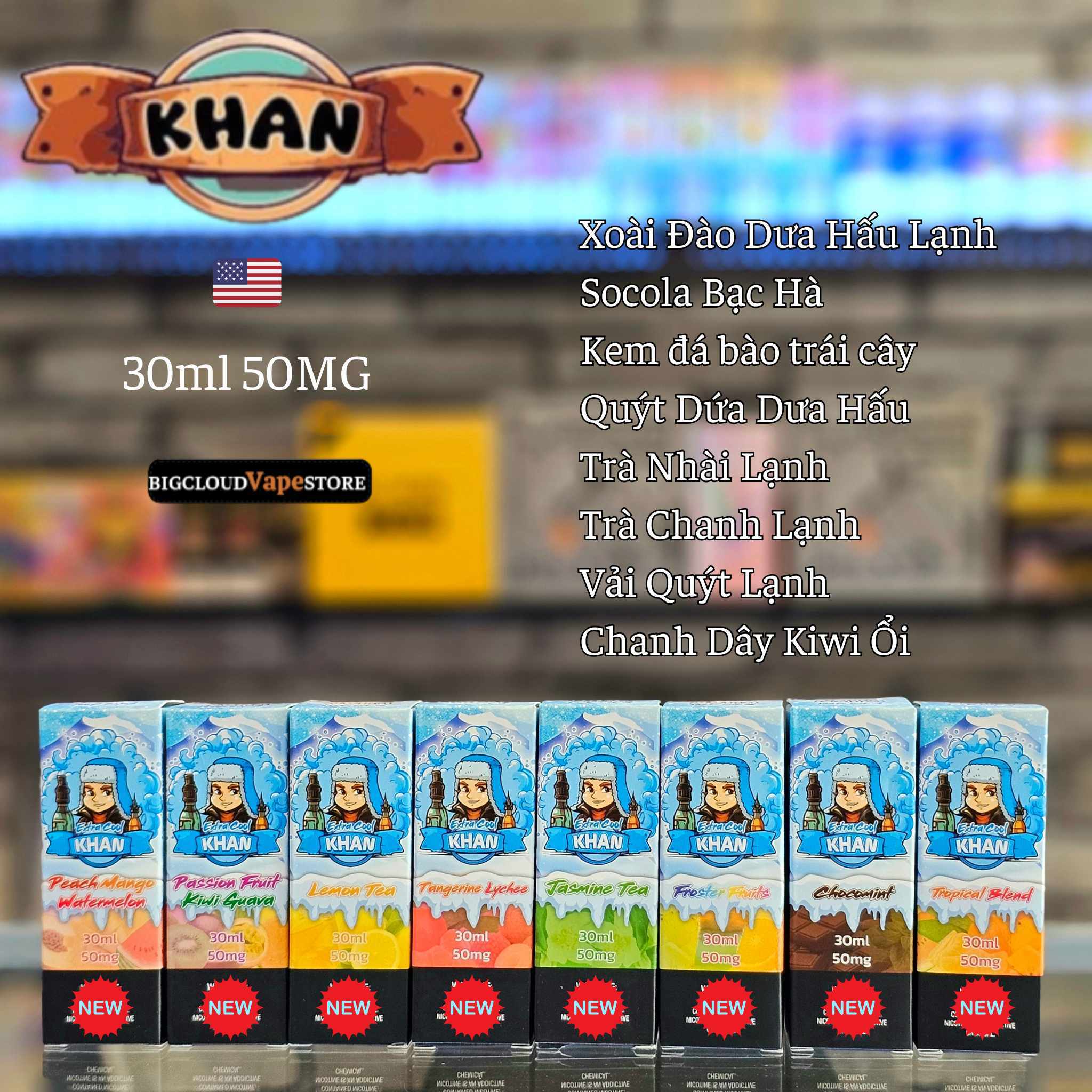 Khan Salt 30ml 50MG