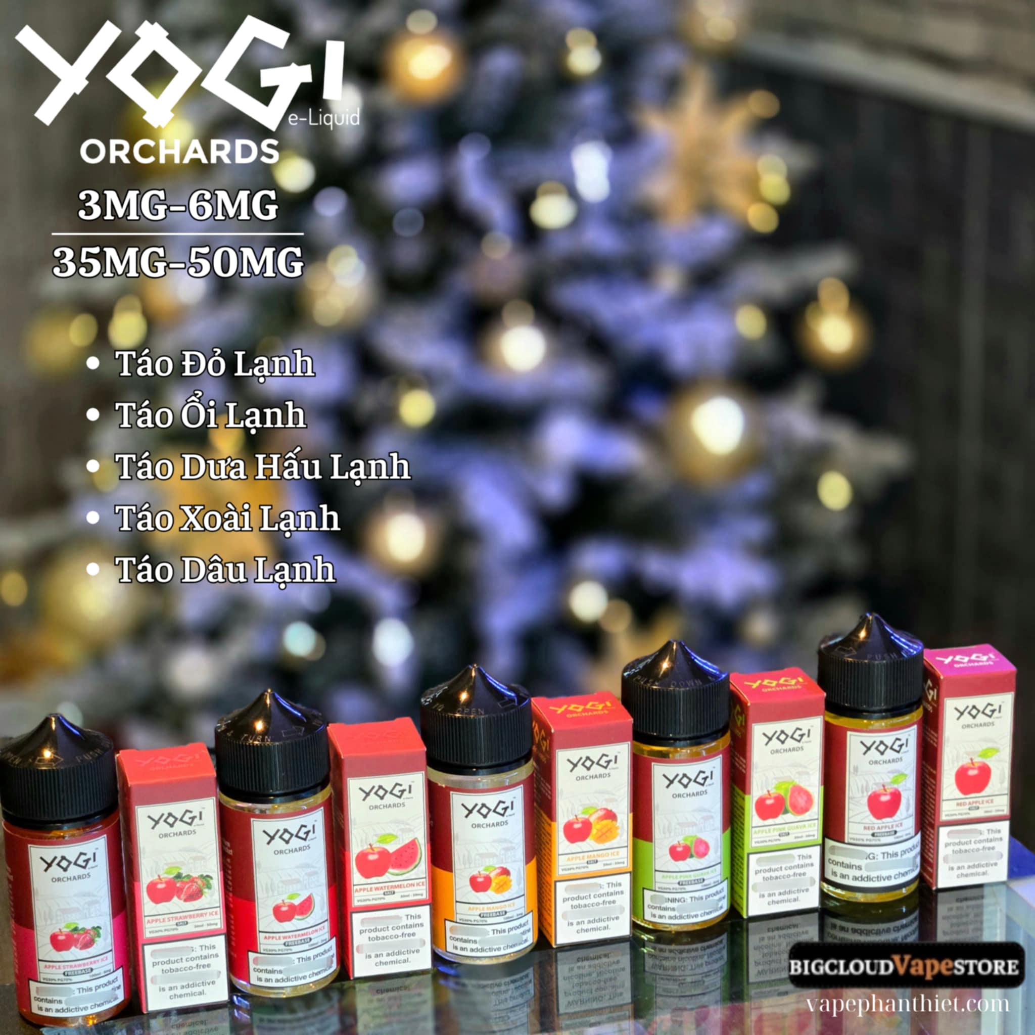 Yogi Orchards 3MG-6MG-35MG-50MG