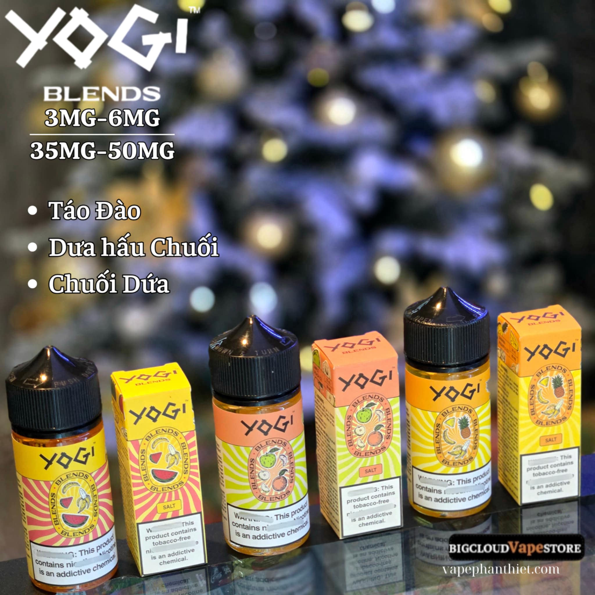 Yogi Blends 3MG-6MG-35MG-50MG