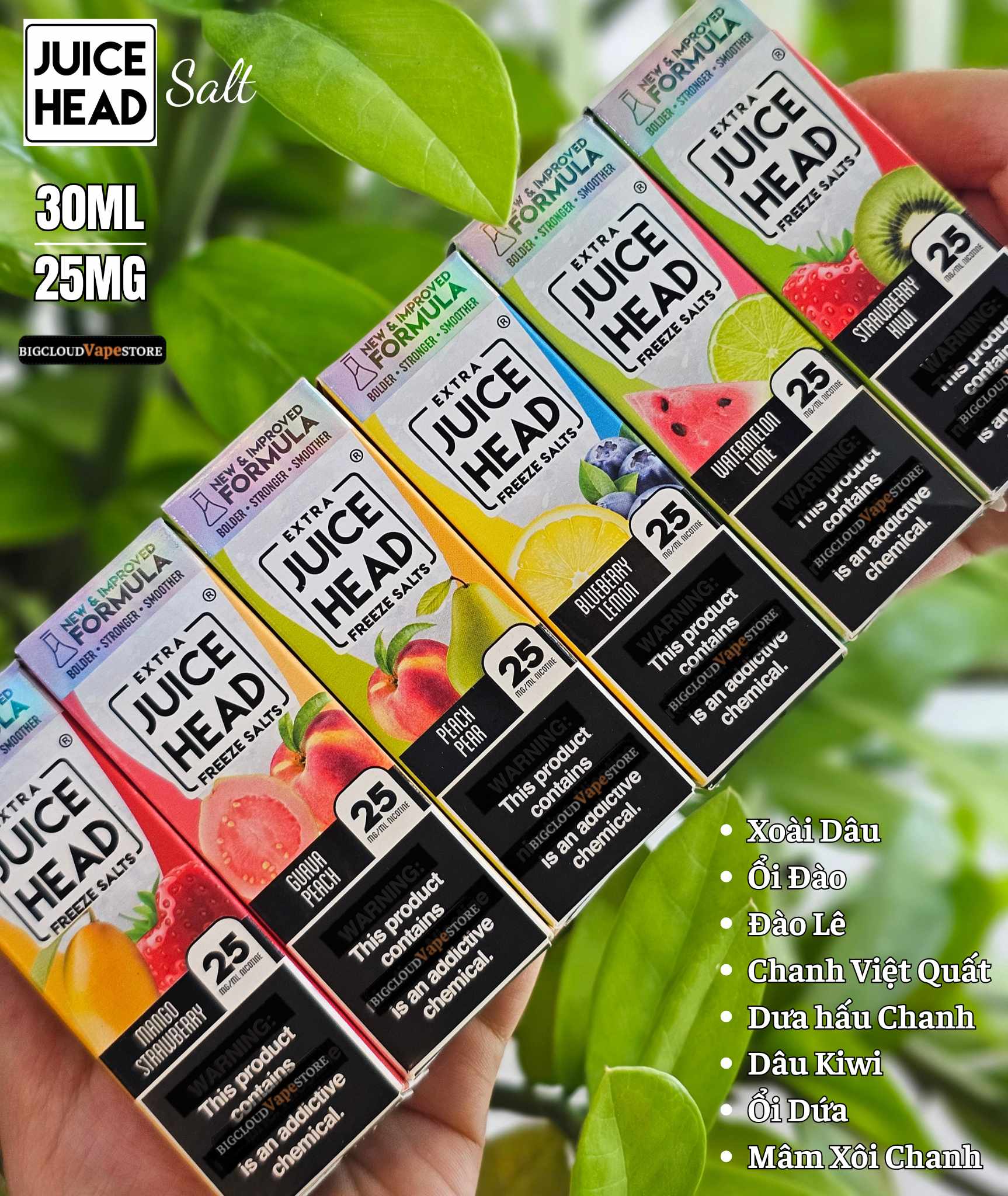 Juice Head Salt 30ml 25MG